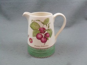 Sarah's Garden Milk Jug Green